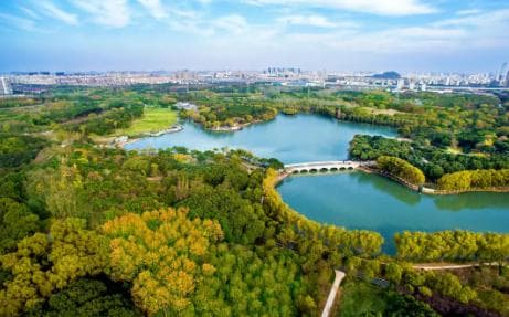 昆山城市生态森林公园：免费开放的大型公益主题公园