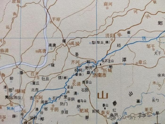 济南古地名及区划演变过程史