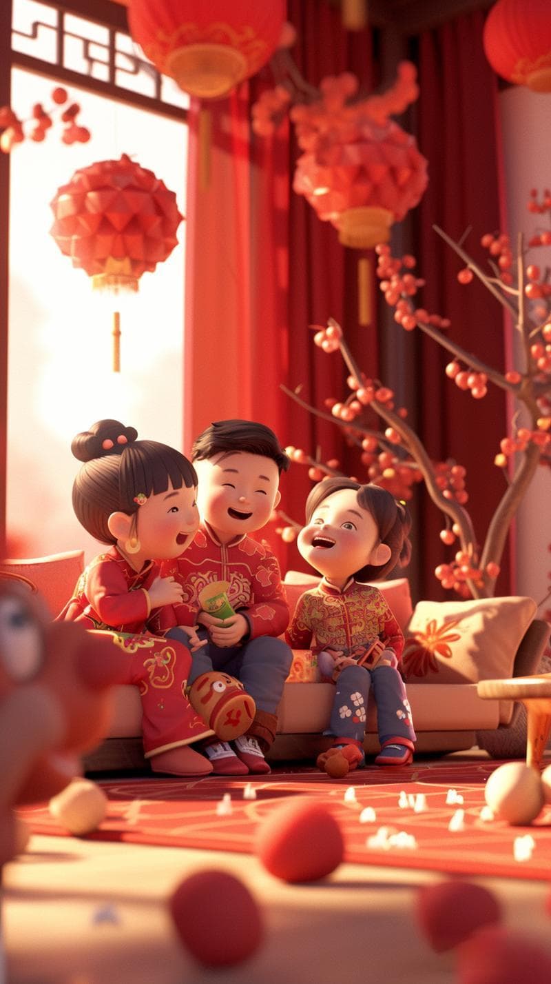 中国春节图片：传统习俗与现代庆祝的绚丽画卷
