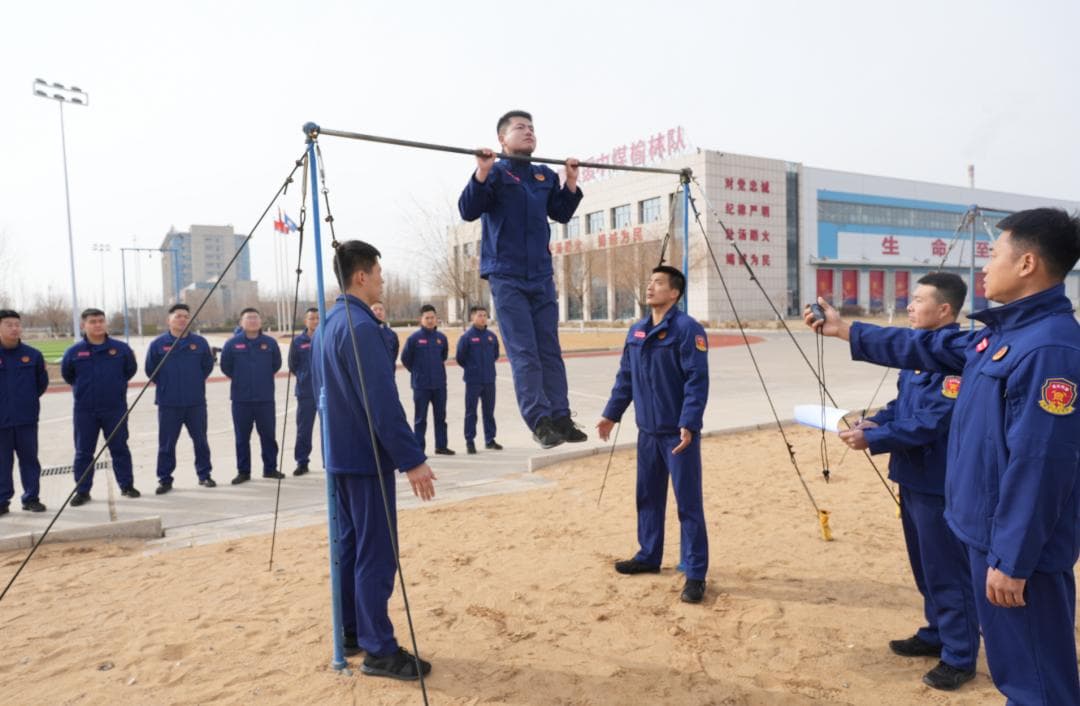 职业技能评级鉴定：中煤榆林队首批队员完成考评