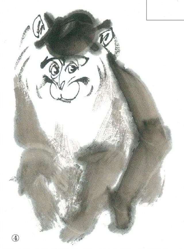 国画猴子画法详解：从入门到精通