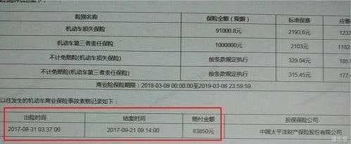 车子出险后第二年保费会增加多少