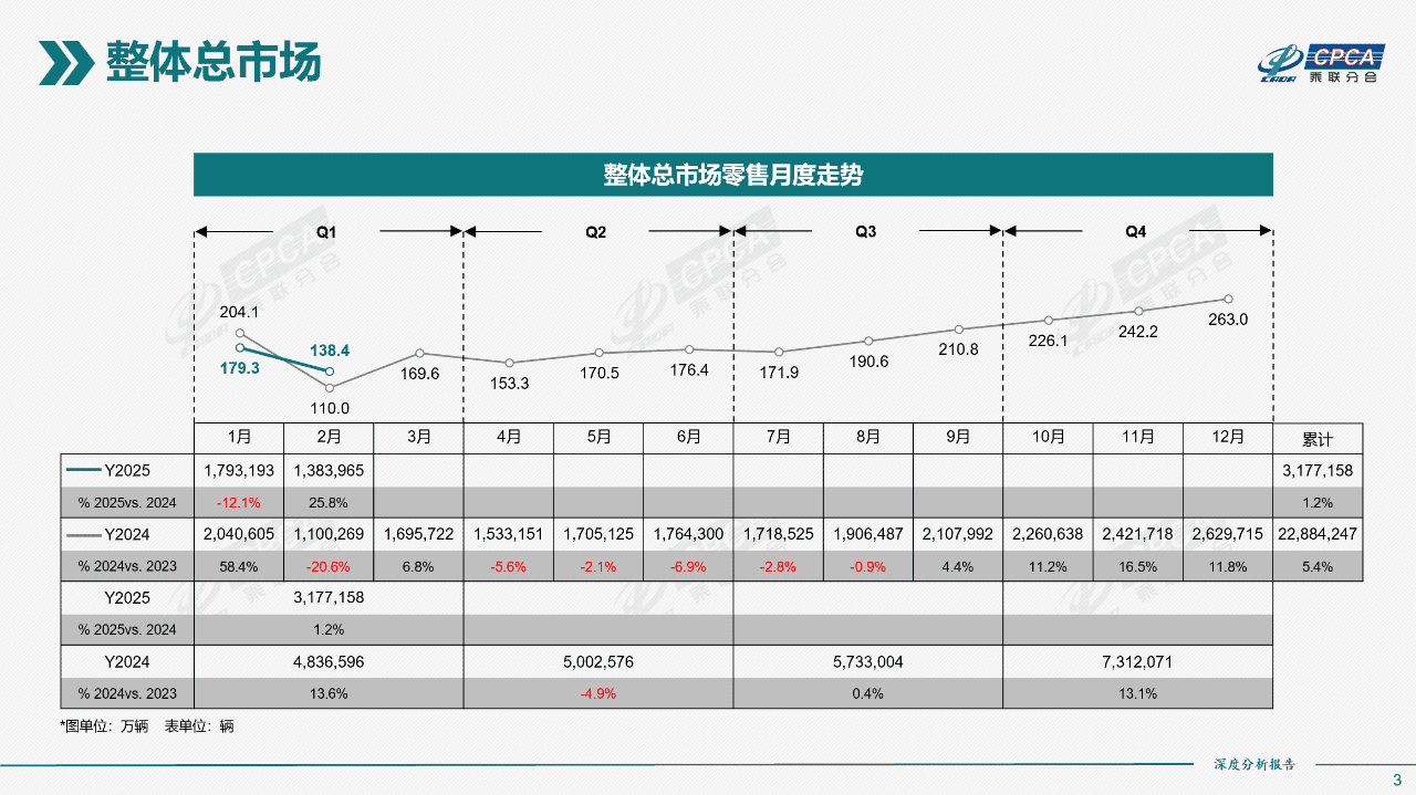 2025年2月份全国新能源市场深度分析报告