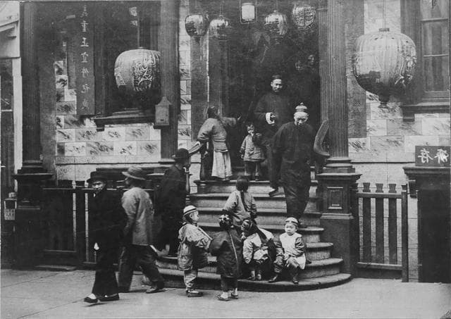 罕见老照片：1896-1906，旧金山唐人街的十年，一个世纪的记忆