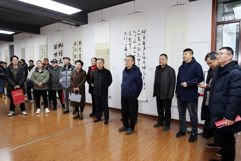 天津市“艺文兼备”青年书法作者培训班创作成果展览暨青年书法人才培养座谈会在津举办