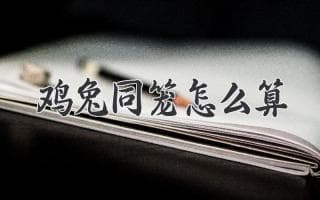 古老难题，趣味解题：探秘鸡兔同笼的奥秘