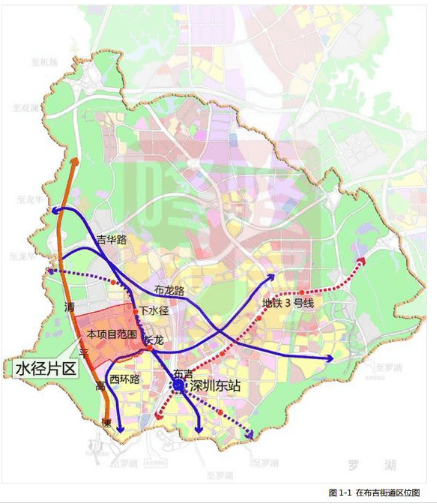 8个更新单元超70万平米用地  布吉水径片区规划大升级！