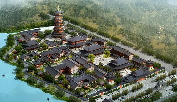 建筑独特的孔庙藏书楼奎文阁