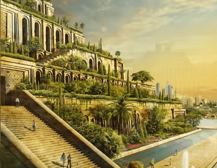巴比伦空中花园：古代世界的神秘奇观