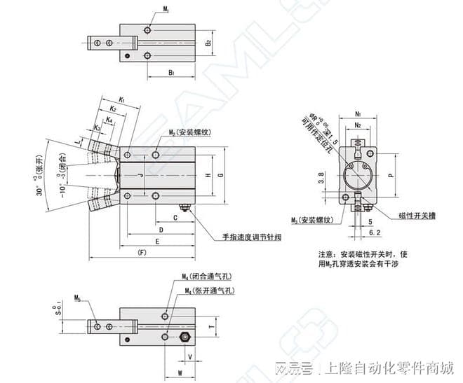 气动手指的工作原理