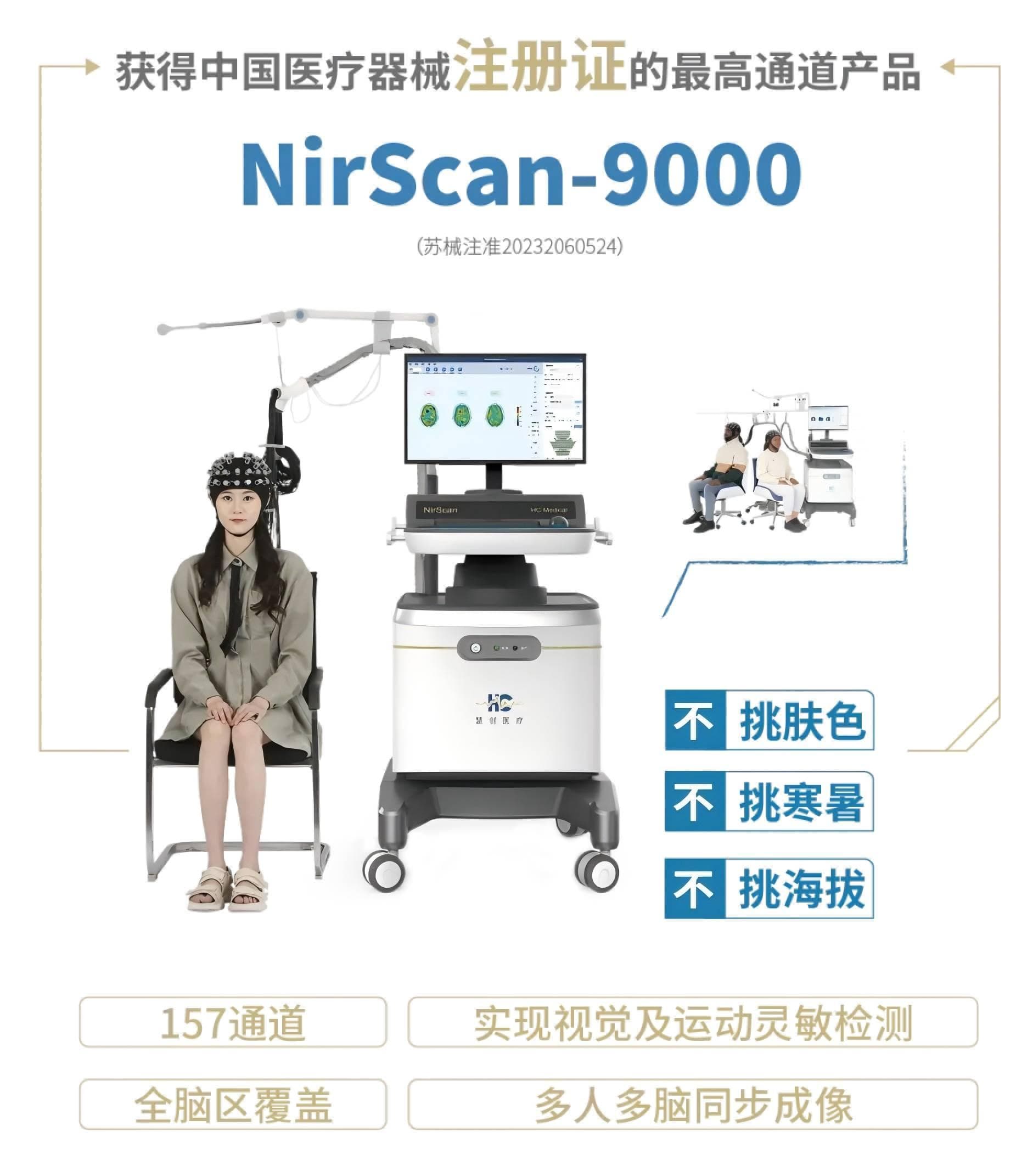 慧创亮相央视新闻！近红外技术的脑机接口应用 为抑郁症治疗带来革命性进展
