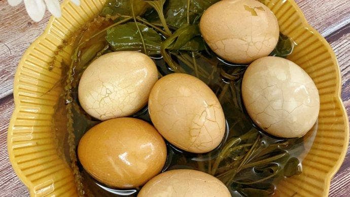 车前草煮鸡蛋
