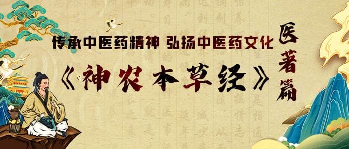 弘扬中医药文化之医著篇：《神农本草经》