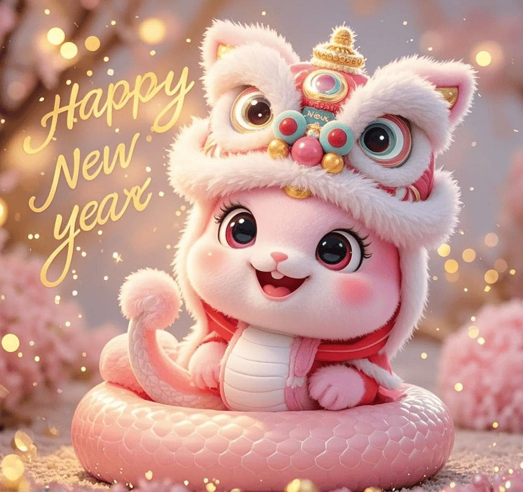 蛇年开运头像，让你新年好运爆棚！