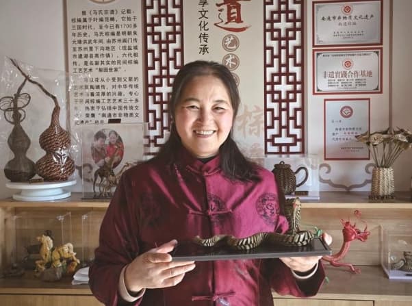 南通：棕编传人马以花的传承与创新