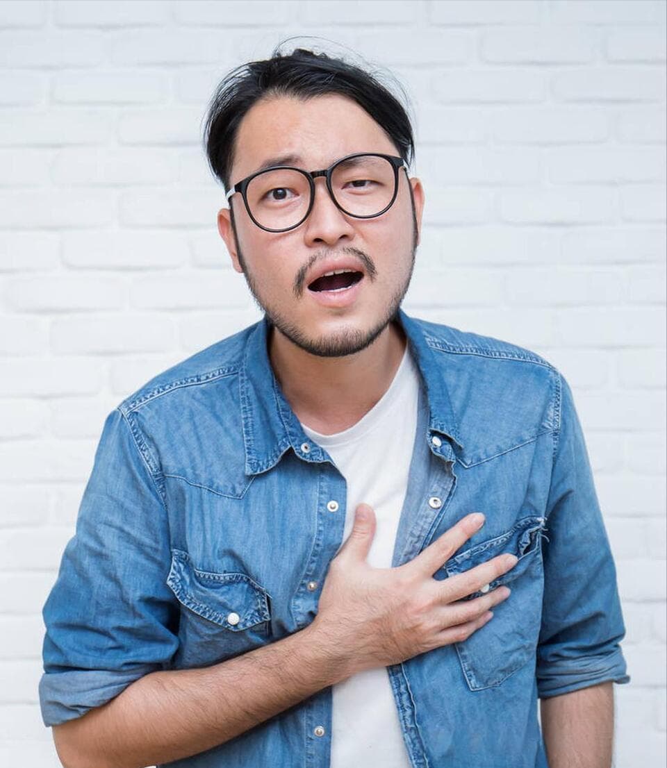胸口闷气不够喘？五类疾病都可能引起这种症状