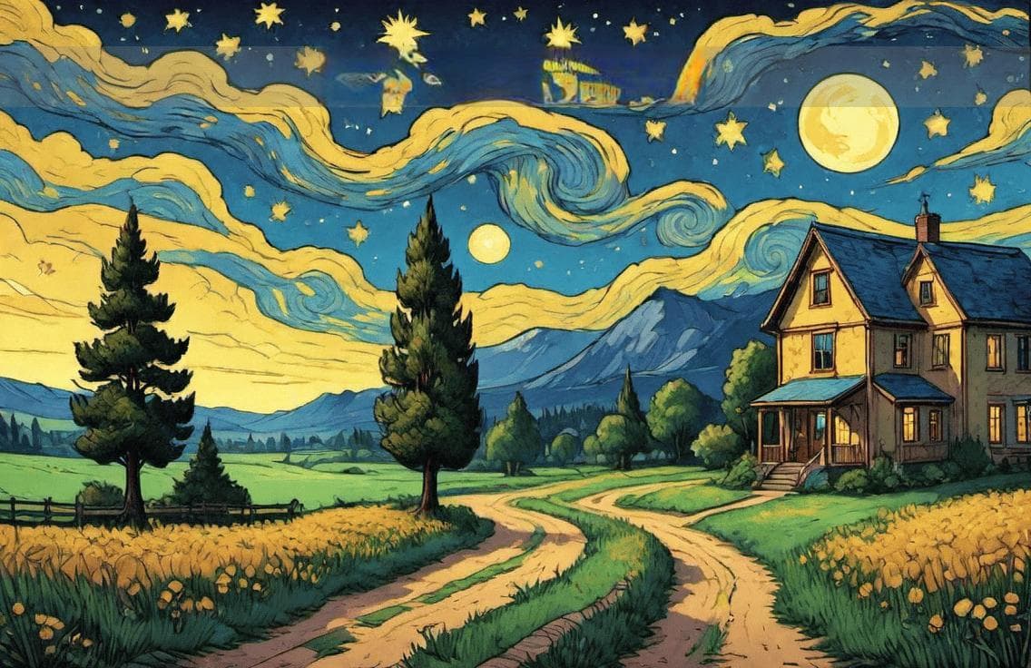 AI逆向绘画技术震撼发布！重绘梵高《星空》，揭示艺术的新未来