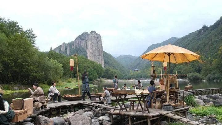跟着赵丽颖打卡缙云仙都：从行云小院到鼎湖峰