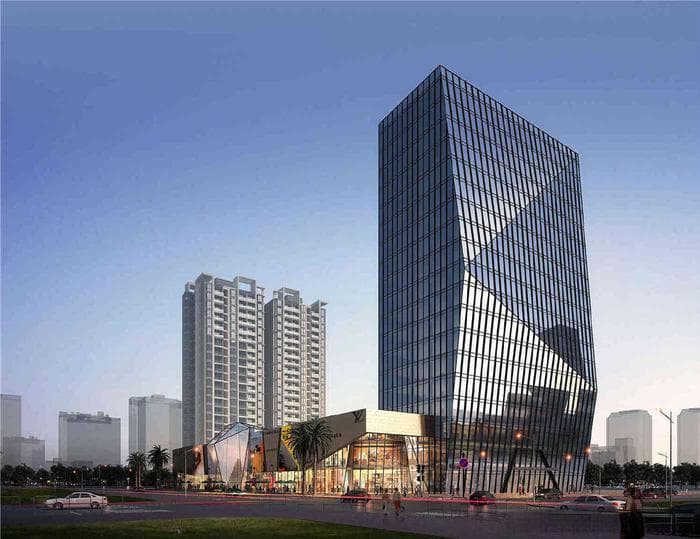 高层办公楼建筑设计指南：结构、智能、消防与交通系统详解