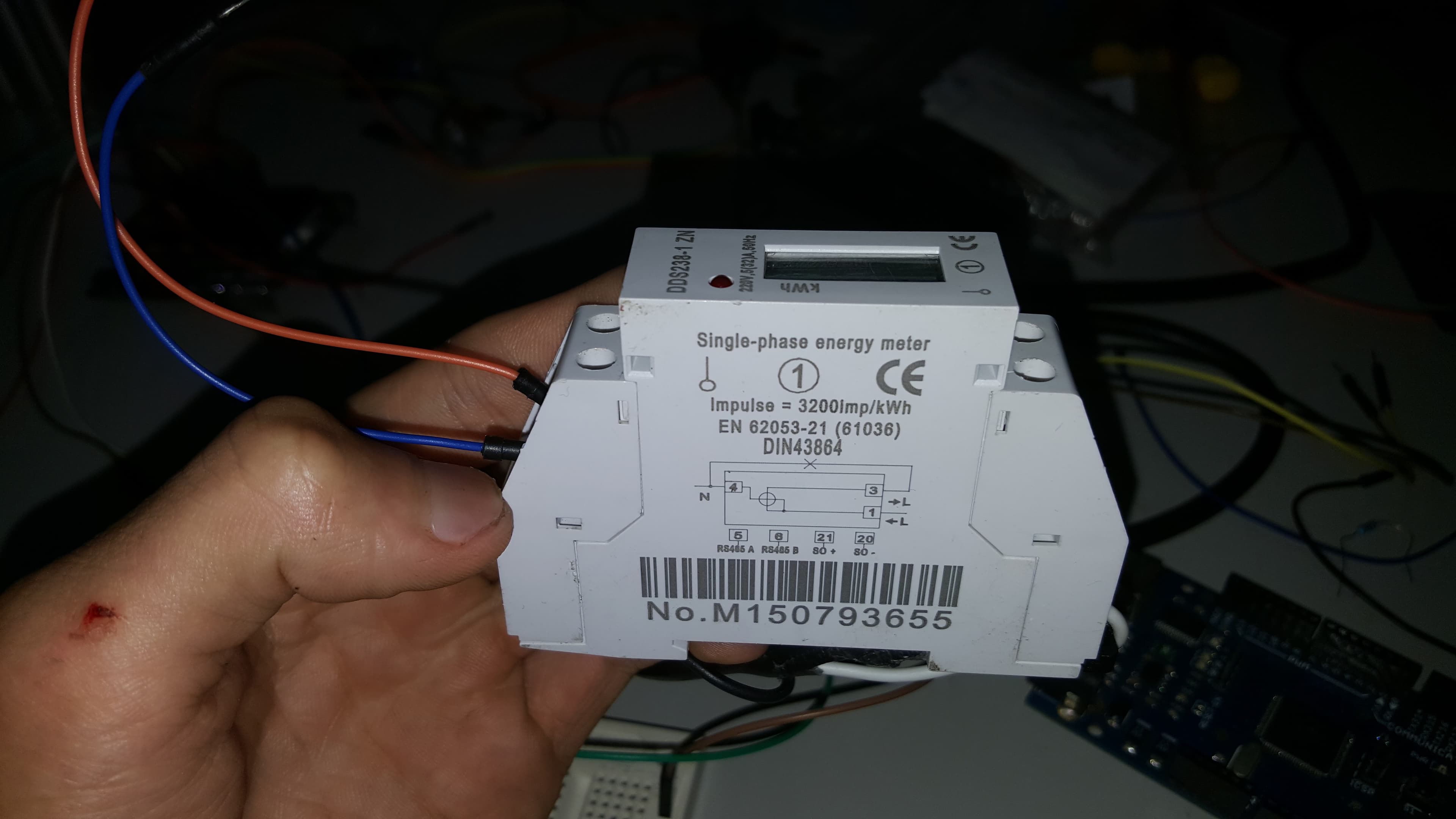 通过Modbus协议实现Arduino与电能表串口通信