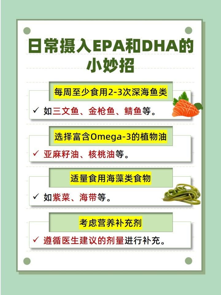 懂EPA与DHA：解锁健康脂肪酸的秘密