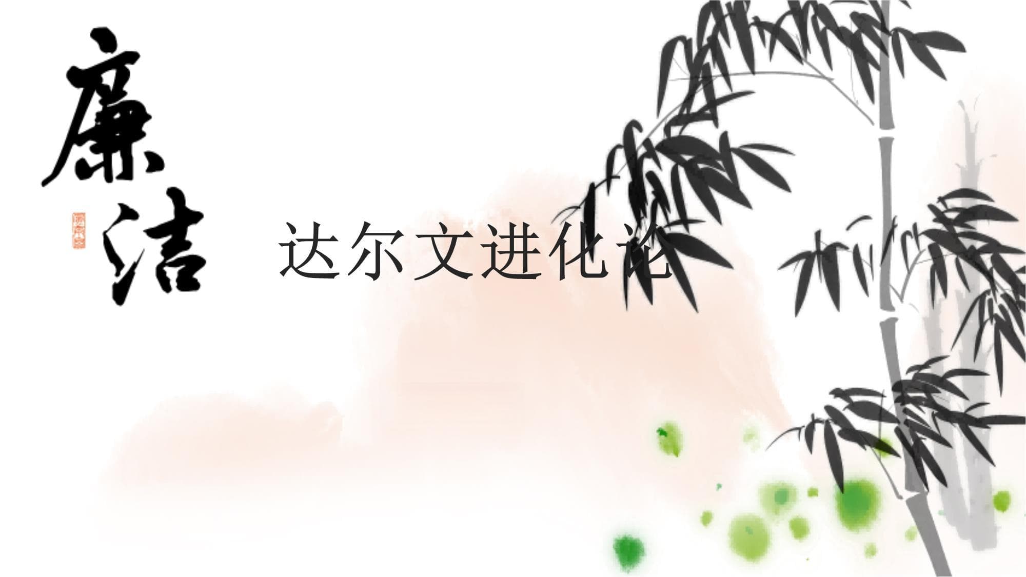 《达尔文进化论》课件