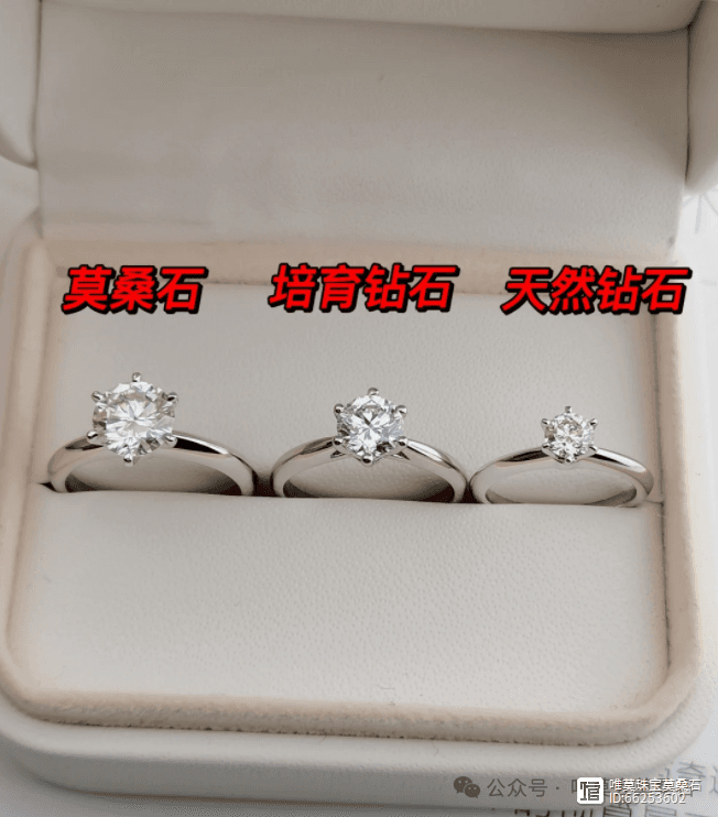 莫桑钻和培育钻石的4个区别 一分钟搞清楚