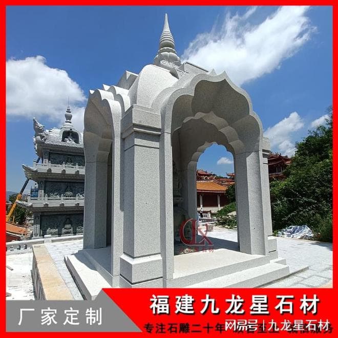 户外建筑石雕凉亭的雕刻款式及细节