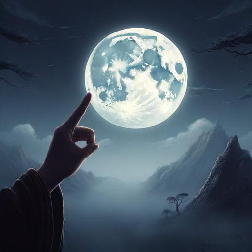 禅宗的“指月”智慧：真理不在文字中