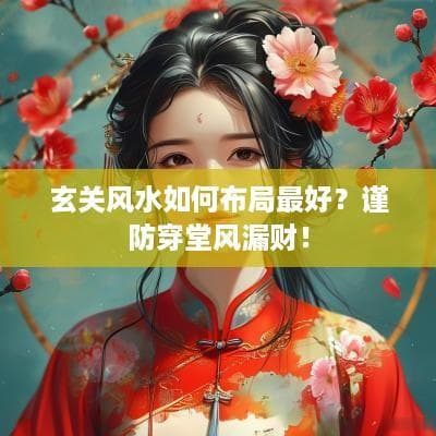 玄关风水布局指南：如何化解穿堂风，避免漏财？