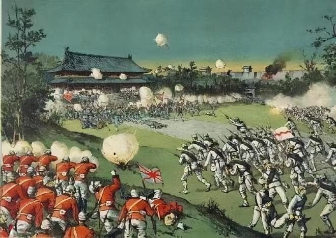 揭秘120年前八国联军与清军的真实力量对比