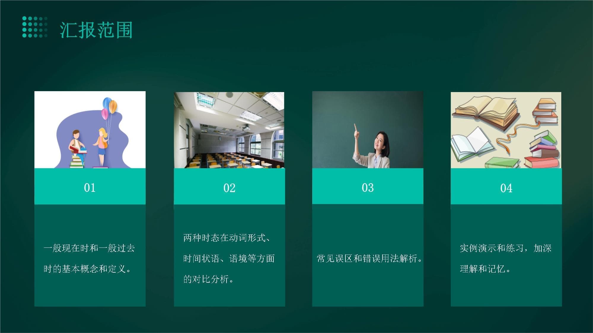 一般现在时和一般过去式区分