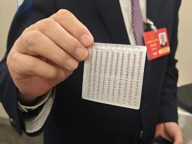 银针不离身、AI开药方……这位中医代表在两会提了些啥？