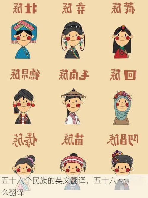 五十六个民族的英文翻译，五十六个民族怎么翻译