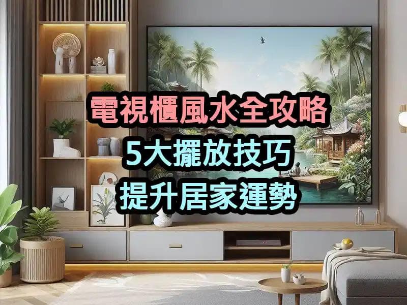 电视柜风水全攻略：5大摆放技巧提升居家运势