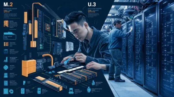 M.2、U.2和U.3 NVMe SSD：如何区分并选择适合的存储方案？