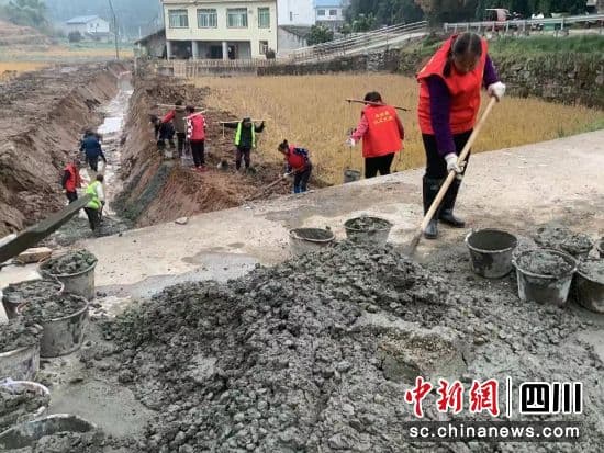 三台：“以工代赈”促就业 激活乡村振兴源动力