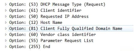 Wireshark抓包分析理解DHCP协议及工作流程