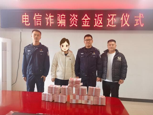 通州警方成功拦截一起电信诈骗，近百万被骗资金全被追回
