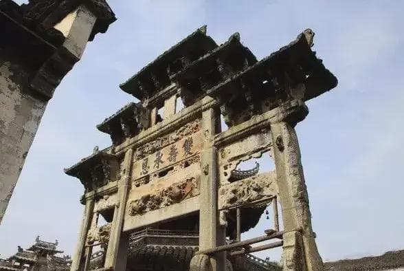 关于徽州古牌坊的建筑故事