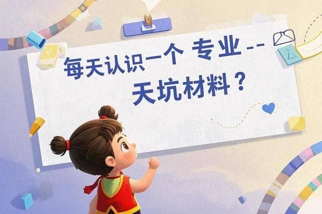 材料专业还是“天坑”吗？