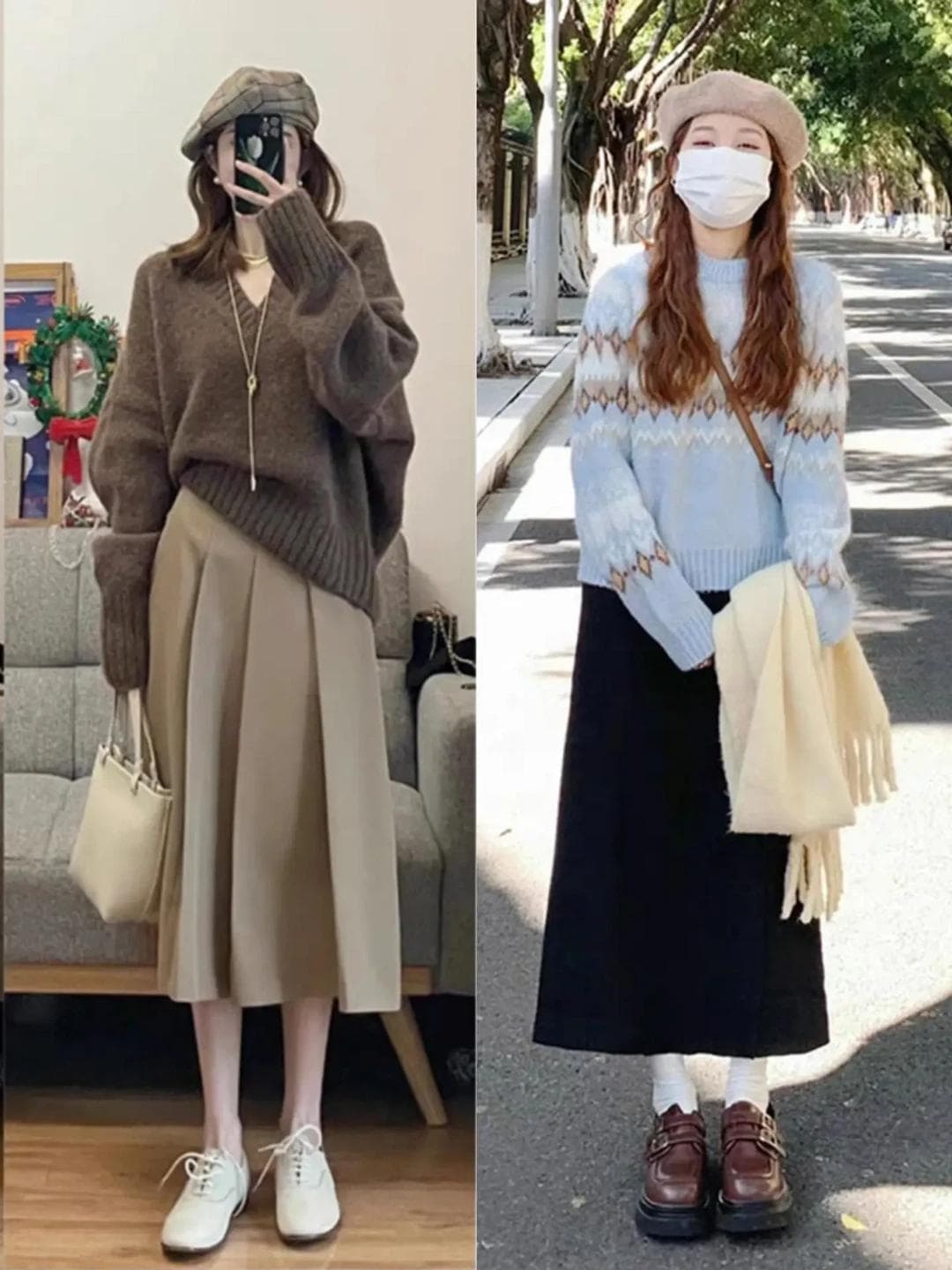解锁寒冬时尚密码：羽绒服与毛呢大衣的百搭穿搭指南，温暖升级