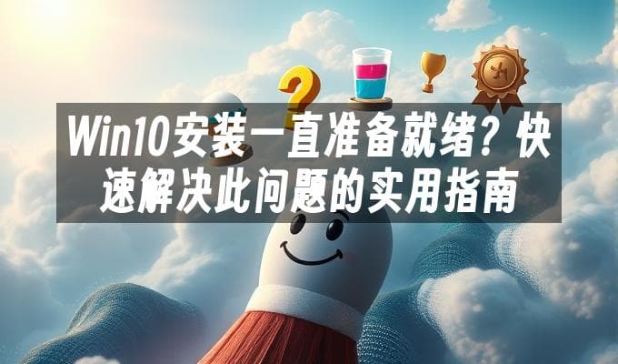 Win10安装一直准备就绪？快速解决此问题的实用指南