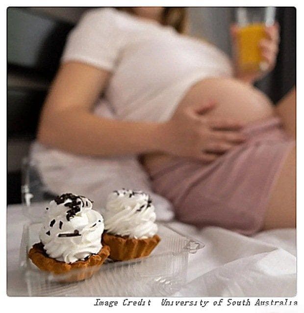 孕妇不健康的饮食会增加后代患心脏病和糖尿病的风险