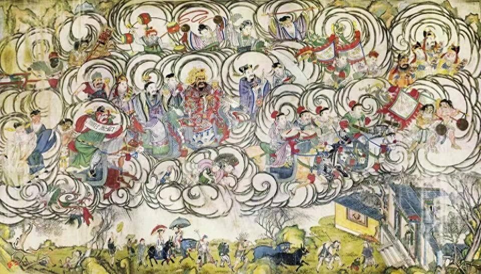 “有龙则灵”壁画展在山西开幕，首次展出永乐宫明代珍品