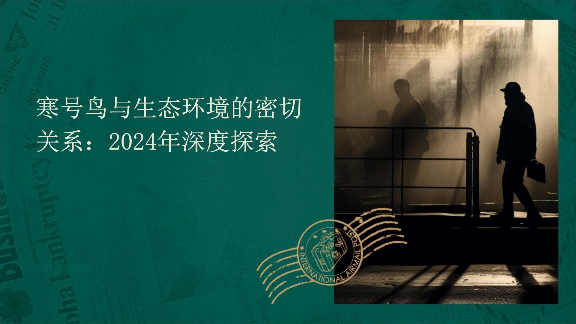 寒号鸟与生态环境的密切关系：2024年深度探索