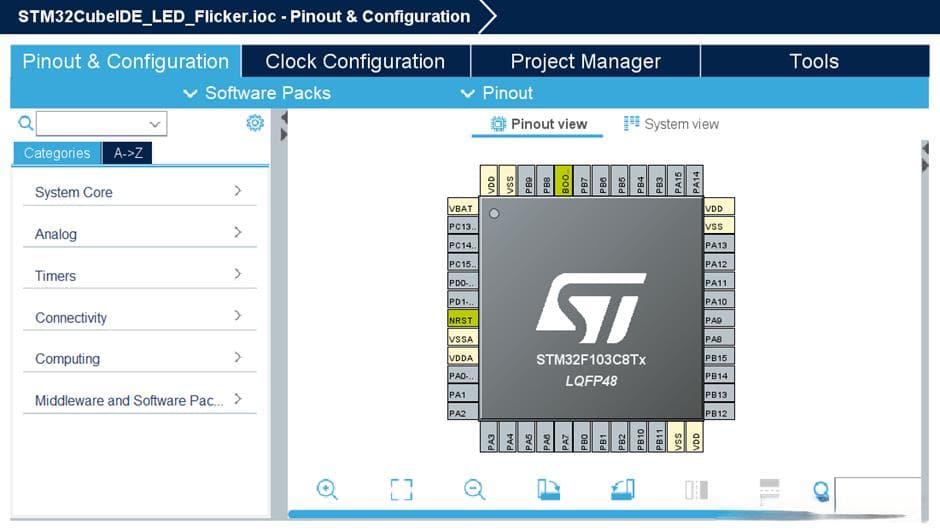 STM32CubeIDE基础学习：LED闪烁实验完整教程