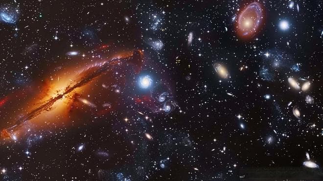 韦伯望远镜发现宇宙最早星系：直径1600光年，挑战现有理论