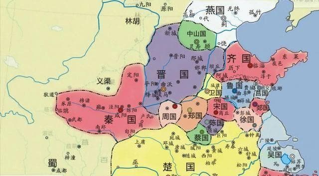 春秋战国时期，各国之间的外交政策的演变，及代表思想