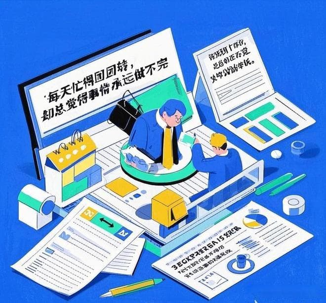 职场效率翻倍的秘密：从“瞎忙”到“高效”的蜕变之路